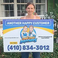 Bowie MD | Crawl Space Brothers Laurel MD | Happy Customer: Jenny Lewis - 1