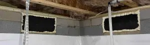 sealing crawl space vents
