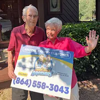 Crawl Space Brothers Greenville SC scope of work was a crawl space encapsulation, Vapor barrier, mold spray, and debris removal Happy Customer: Charlene Axtell - 8 Creekside Way Greenville SC 29609