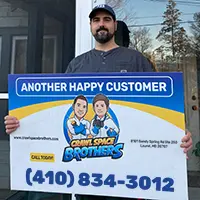 Crawl Space Brothers Laurel MD | Baltimore MD | Happy Customer: Steve Savva- 2709 Elsinore Ave, Baltimore, MD 21216