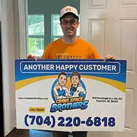 Crawl Space Brothers Charlotte NC | Indian Trail NC | Happy Customer: Andy Acer - 4408 Collingwood Dr, Charlotte, NC 28209