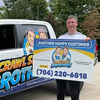 Crawl Space Brothers Charlotte NC | Troutman NC | Happy Customer: Ashley Roberts - 130 Overlook Ridge Ln, Davidson, NC, 28036