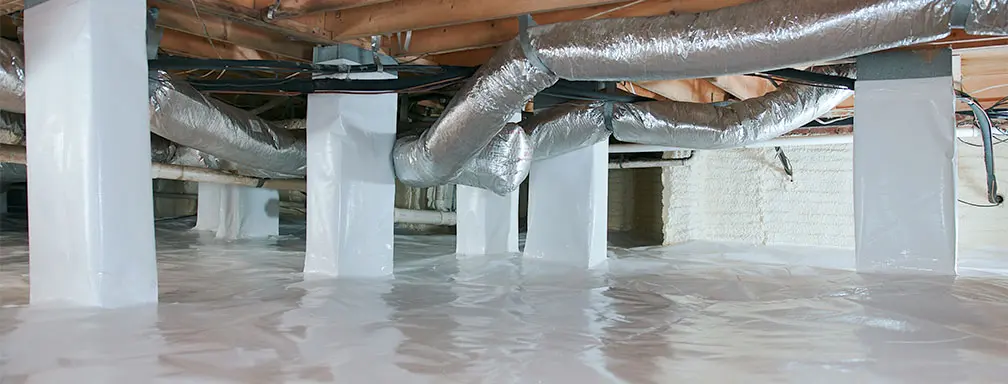 Crawl Space Brothers | Crawl space vapor barrier