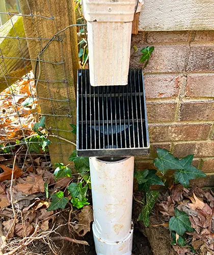 Underground Gutter Downspout Extension Drain