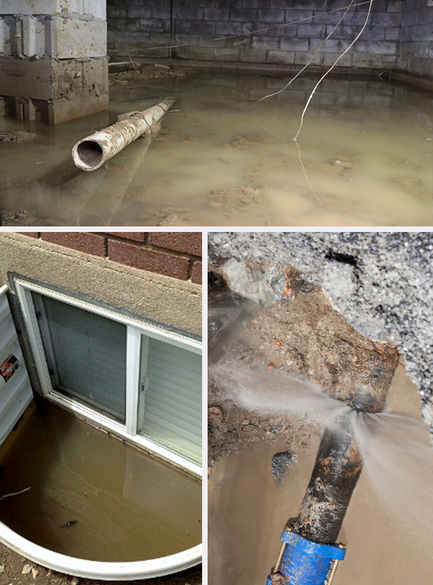 Crawl Space Brothers | Charlotte NC | Water in Crawl Space