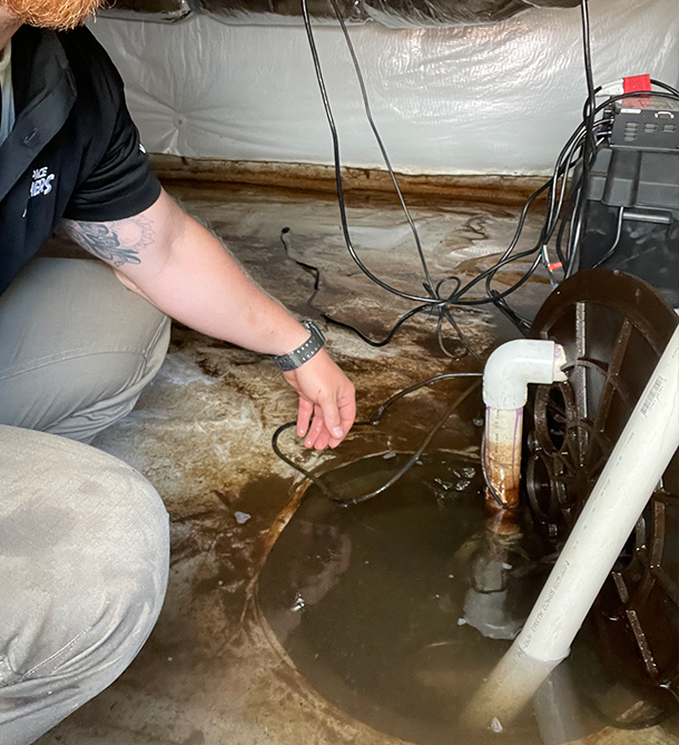Crawl Space Brothers | Nashville TN | Water in Crawl Space