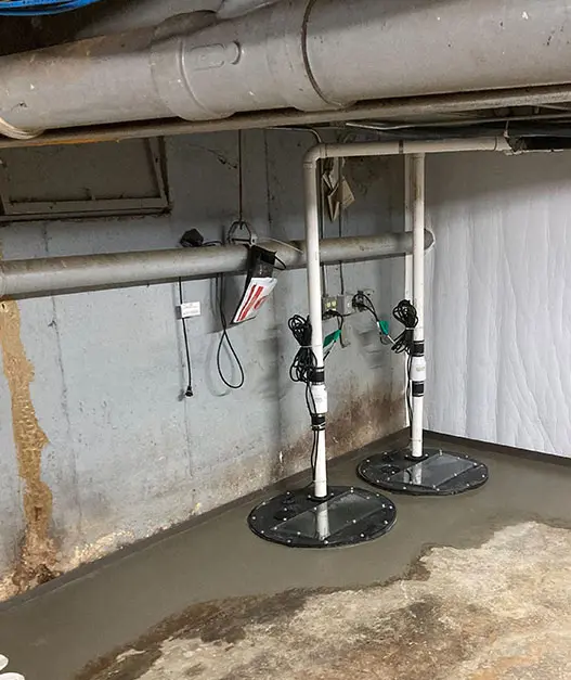 Crawl Space Brothers | Basement Interior Drain Tile System