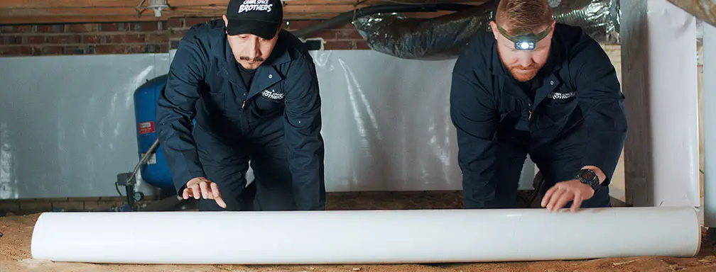 Crawl Space Brothers | Crawl Space Moisture Barriers