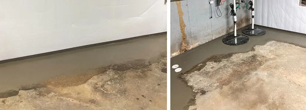 Crawl Space Brothers | Basement Interior Drain Tile System
