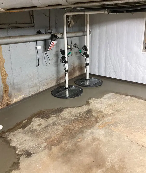 Crawl Space Brothers | Charlotte NC | Basement Interior Drain Tile System