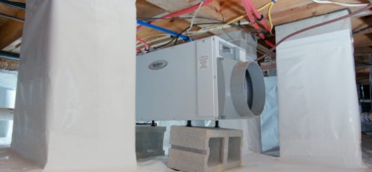 Crawl Space Brothers Dehumidifier