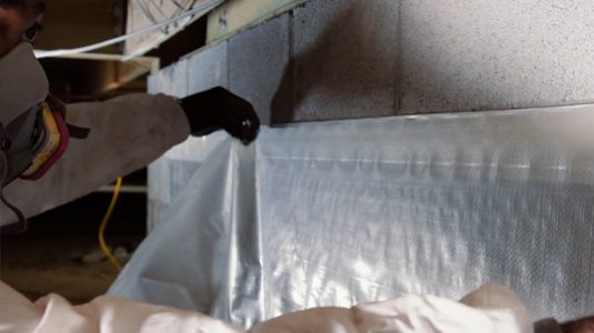 Crawl Space Brothers Vapor Barrier