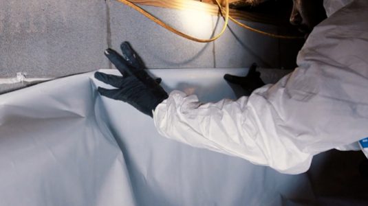 Crawl Space Brothers Vapor Barrier