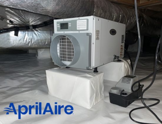 Crawl Space Brothers | Crawl Space Aprilaire Dehumidifier