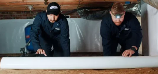 Crawl Space Brothers | Crawl Space Vapor Barrier