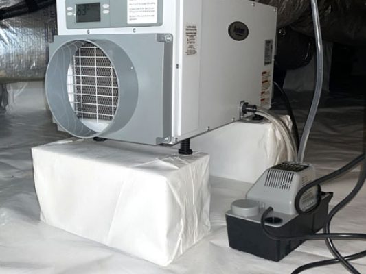 Crawl Space Brothers - Dehumidifier Aprilaire